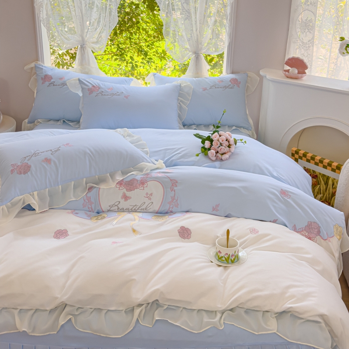 （总）花香四季家纺2025新款【纯棉】春熙系列四件套