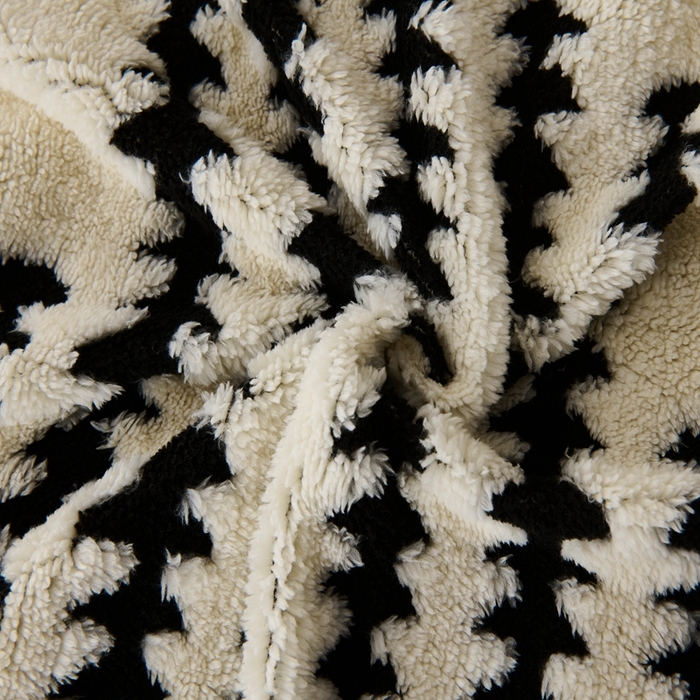 91家纺网 家纺一手货源 找家纺 馨米莱家纺 2025新款双层阳离子塔芙绒复台毯 米白色