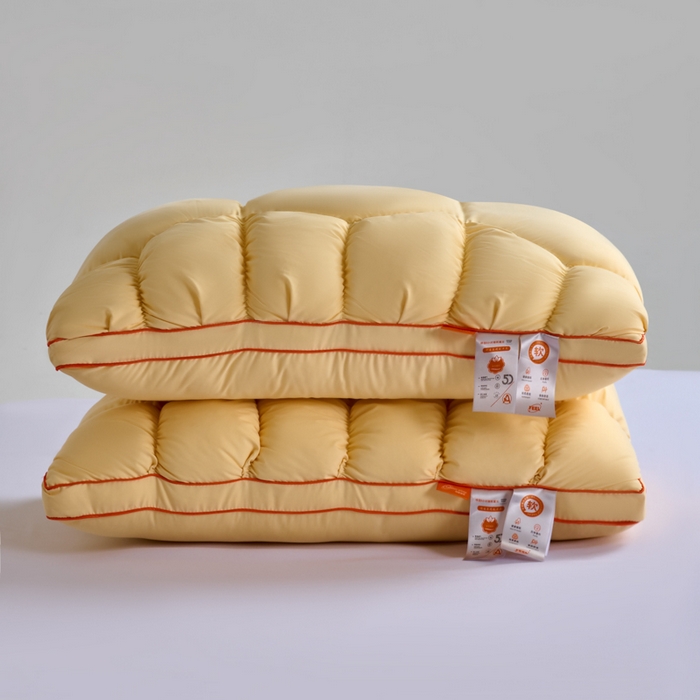 91家纺网 家纺一手货源 找家纺 （总）帝诺妮枕芯坊2025新款超柔亲肤羽丝绒枕