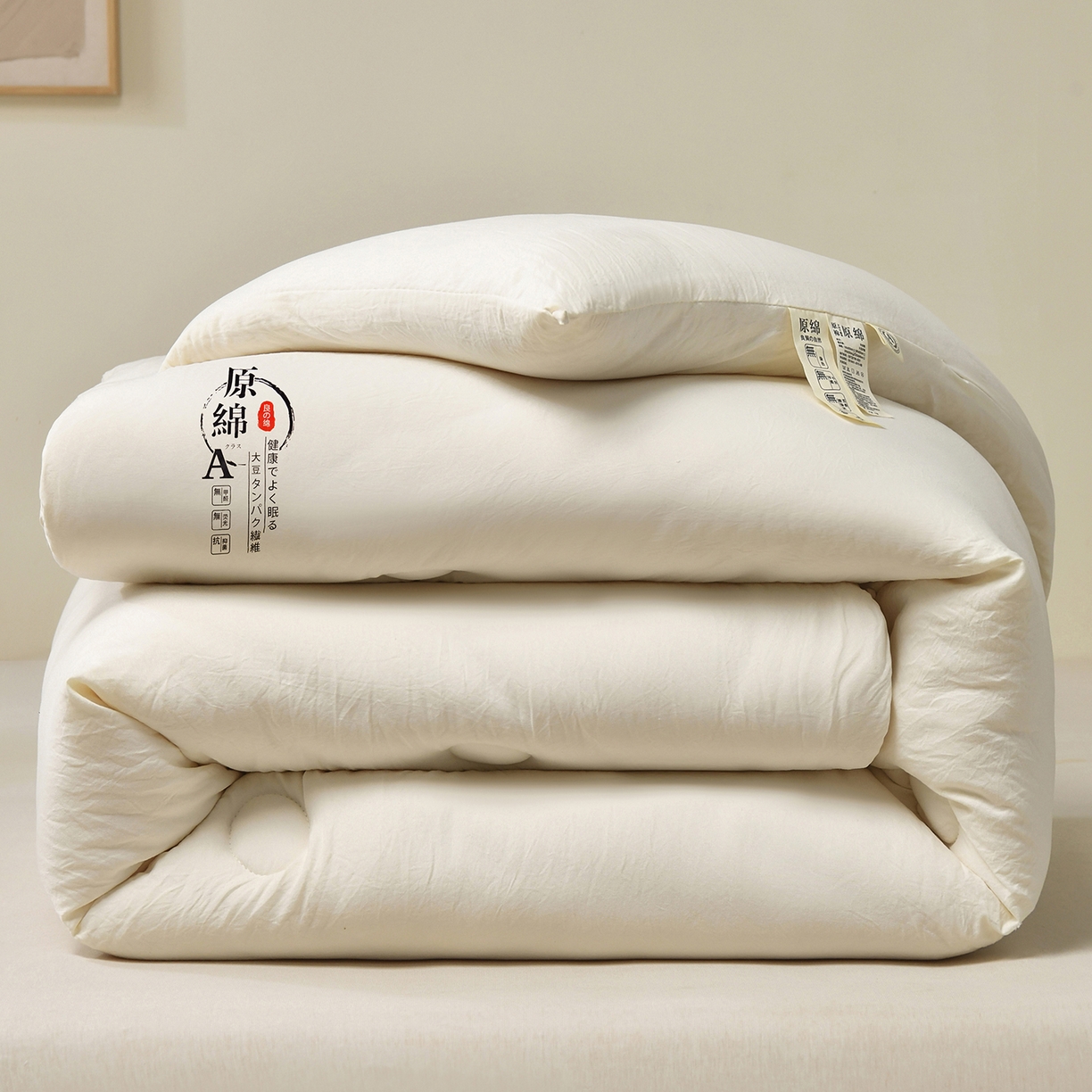 91家纺网 家纺一手货源 找家纺 （总）初相识被业 2025新款直播热款超柔水洗棉冬被原棉大豆被纤维被夏凉被春秋被冬被被子被芯