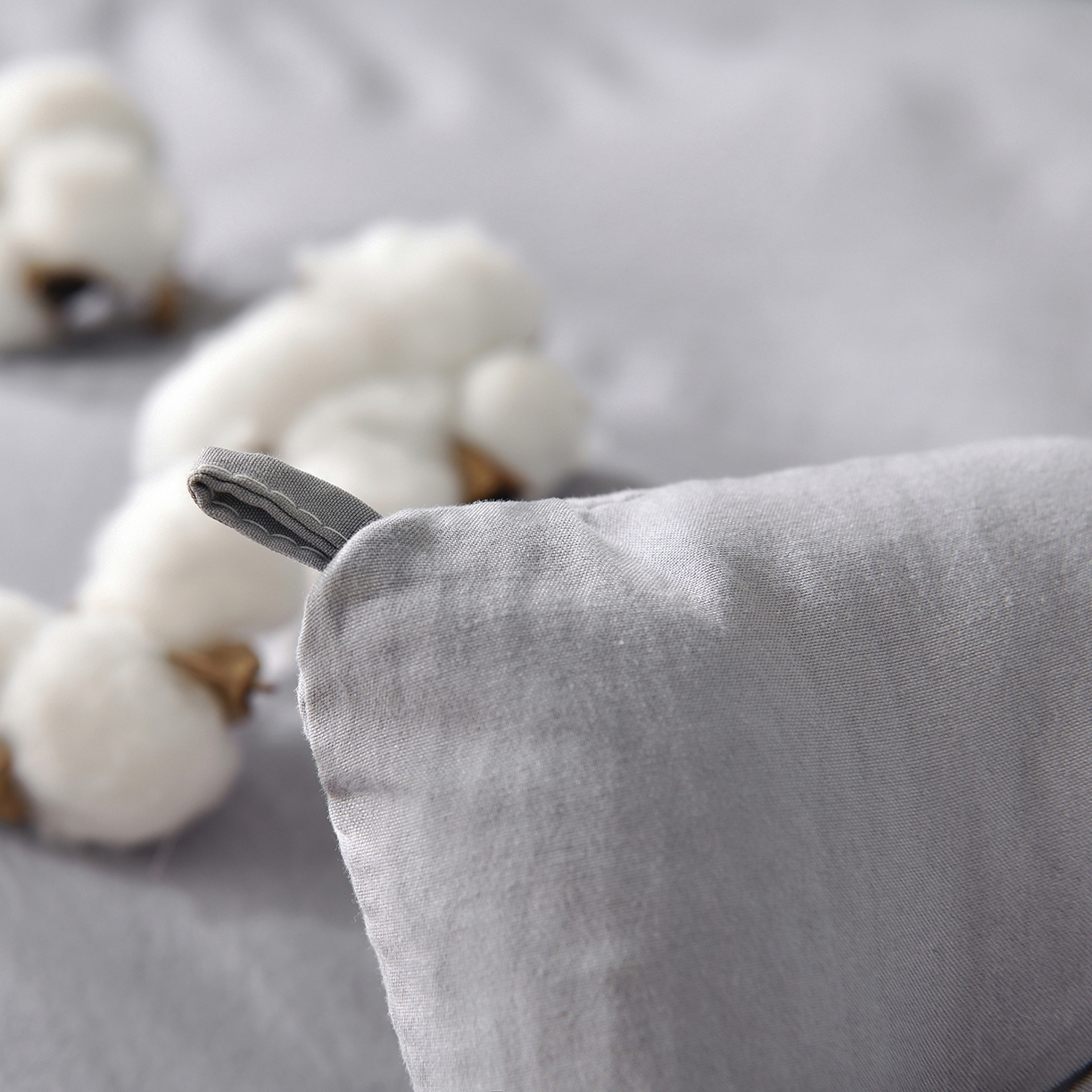 91家纺网 家纺一手货源 找家纺 初相识被业 2025新款直播热款超柔水洗棉冬被原棉大豆被纤维被夏凉被春秋被冬被被子被芯 灰色