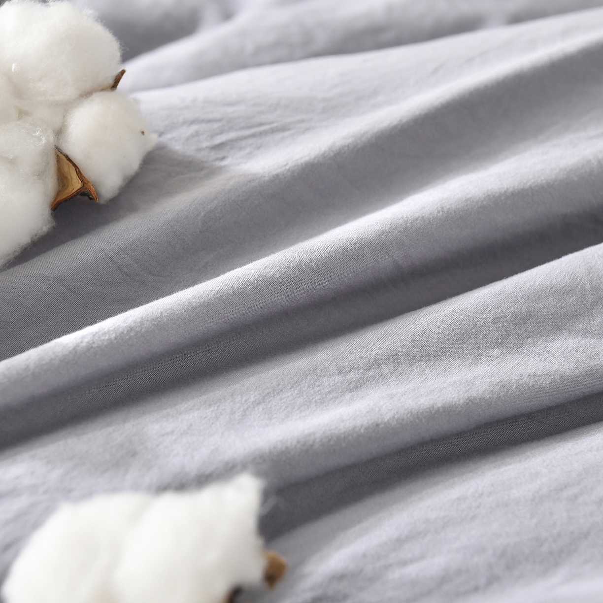 91家纺网 家纺一手货源 找家纺 初相识被业 2025新款直播热款超柔水洗棉冬被原棉大豆被纤维被夏凉被春秋被冬被被子被芯 灰色