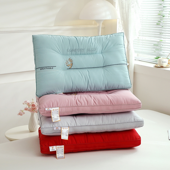 91家纺网 家纺一手货源 找家纺 大熊枕芯 2025新款云柔释压亲肤大豆护颈枕枕头枕芯 组合图仅供参考