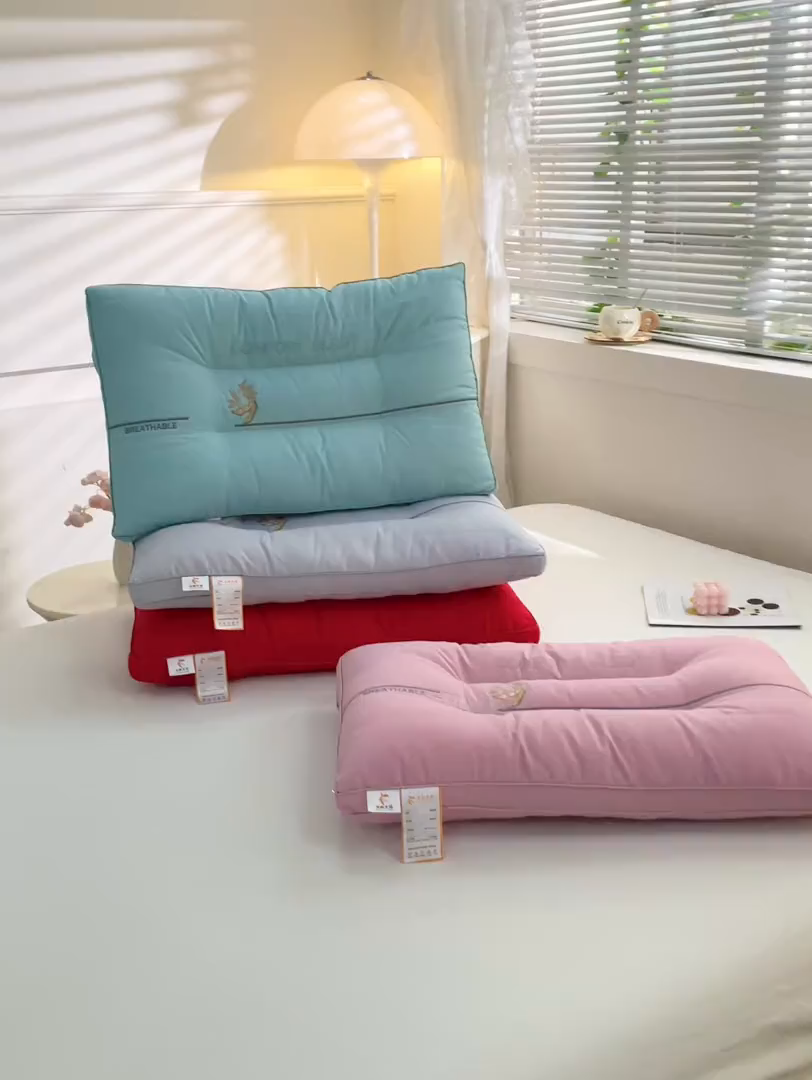 91家纺网 家纺一手货源 找家纺 （总）大熊枕芯 2025新款云柔释压亲肤大豆护颈枕枕头枕芯