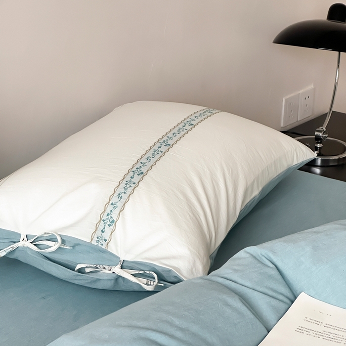 91家纺网 家纺一手货源 找家纺 （总）旷野2025新款全棉A类色织提花四件套