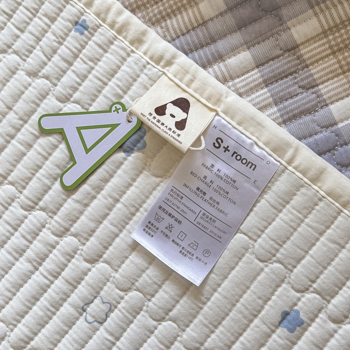 91家纺网 家纺一手货源 找家纺 舒居家纺 2025新款学生高温酵素砂洗双面全棉纯棉床盖 小汽车