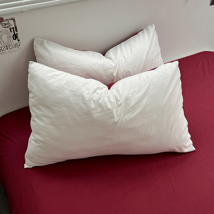 91家纺网 家纺一手货源 找家纺 思诺羽床笠 2025新款水洗棉四件套 树莓奶白