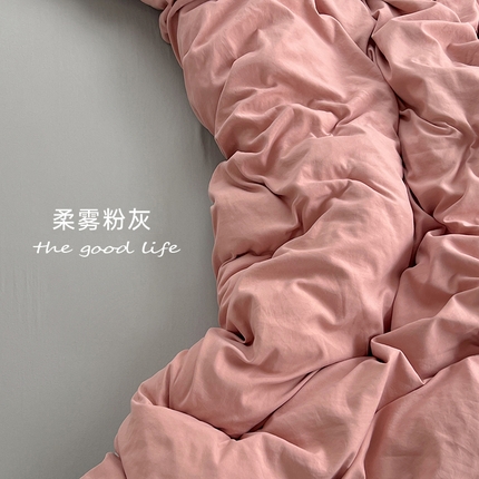 91家纺网 家纺一手货源 找家纺 （总）思诺羽床笠 2025新款水洗棉四件套