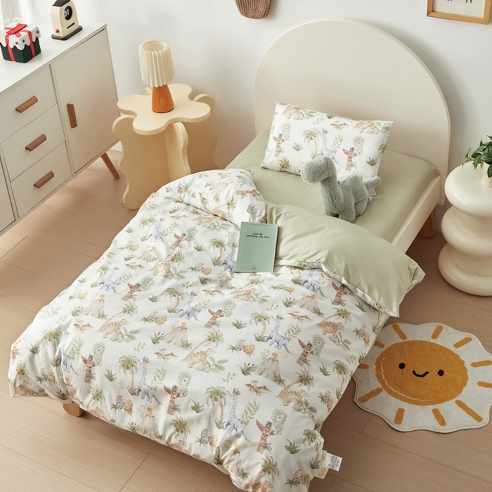 91家纺网 家纺一手货源 找家纺 （总）荷马之梦 2025新款梦境系列—全棉40s数码印花原创手绘小版儿童幼儿园套件