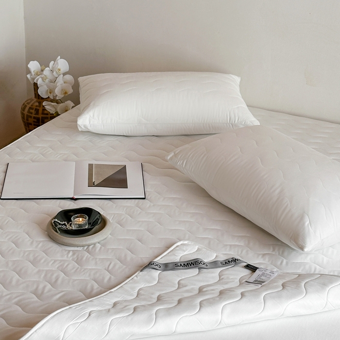 91家纺网 家纺一手货源 找家纺 （总）三味舒屋 2025新款双面全棉软床垫-曼波