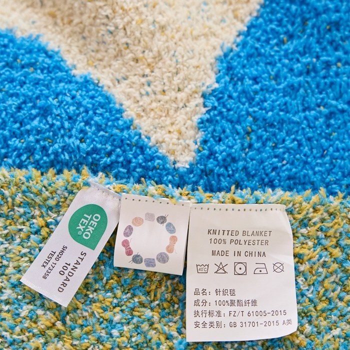 91家纺网 家纺一手货源 找家纺 暖绵绵家纺 2025新款亲肤舒适半边绒盖毯毛毯-泽菲林（最低零售价：173元） 泽菲林-蓝色