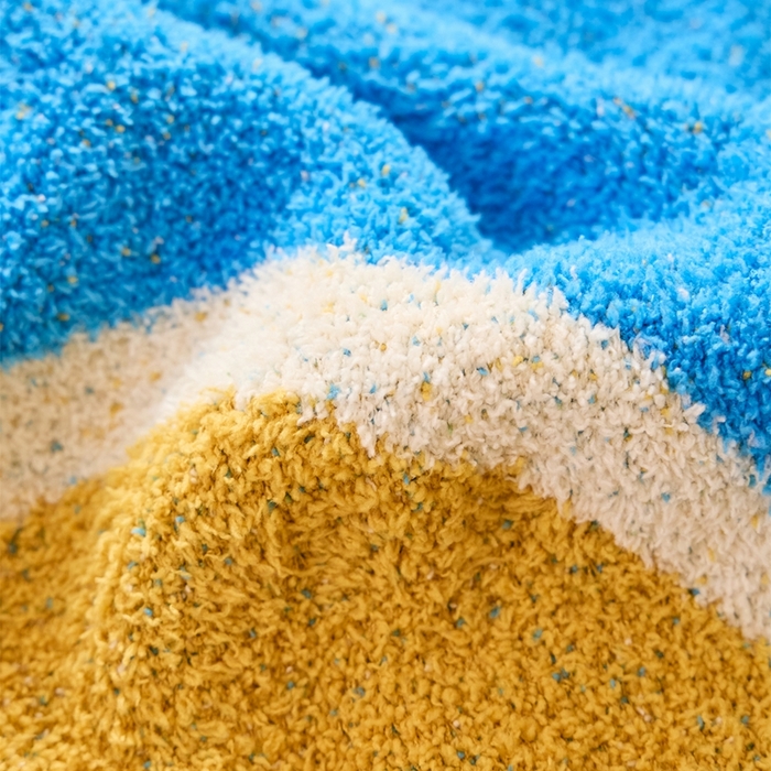 91家纺网 家纺一手货源 找家纺 暖绵绵家纺 2025新款亲肤舒适半边绒盖毯毛毯-泽菲林（最低零售价：173元） 泽菲林-蓝色