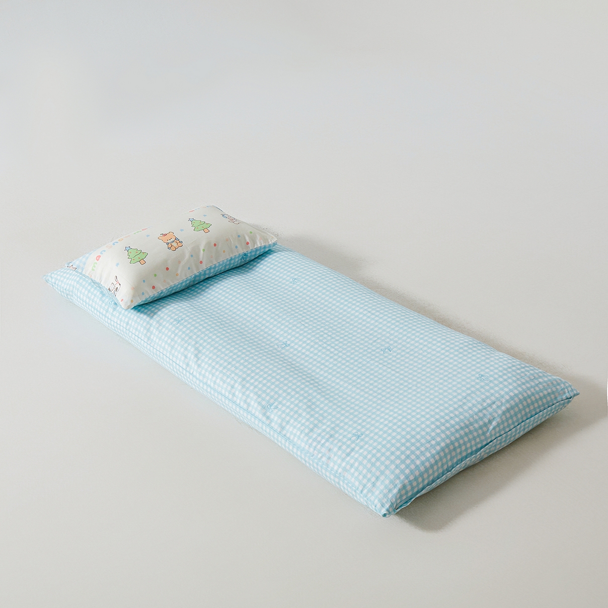 91家纺网 家纺一手货源 找家纺 西域种棉人·千百笠 2025新款100%全棉幼儿园被子三件套被套纯棉儿童六件套宝宝入园专用被套被褥含芯七件套 圣诞派对