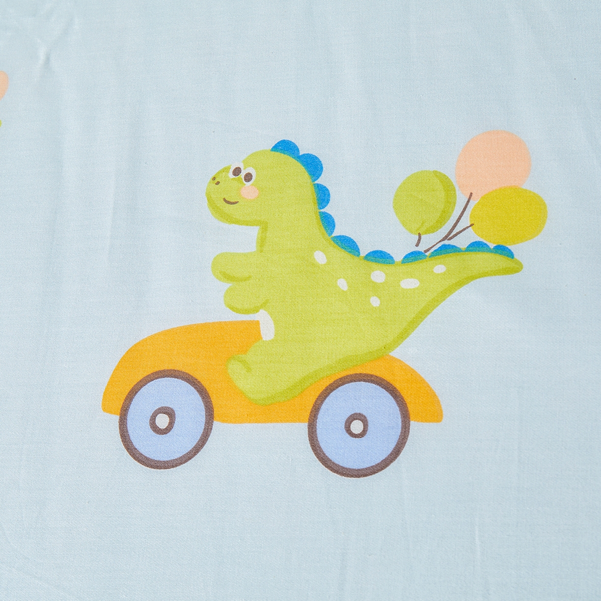 91家纺网 家纺一手货源 找家纺 西域种棉人·千百笠 2025新款100%全棉幼儿园被子三件套被套纯棉儿童六件套宝宝入园专用被套被褥含芯七件套 淘气恐龙