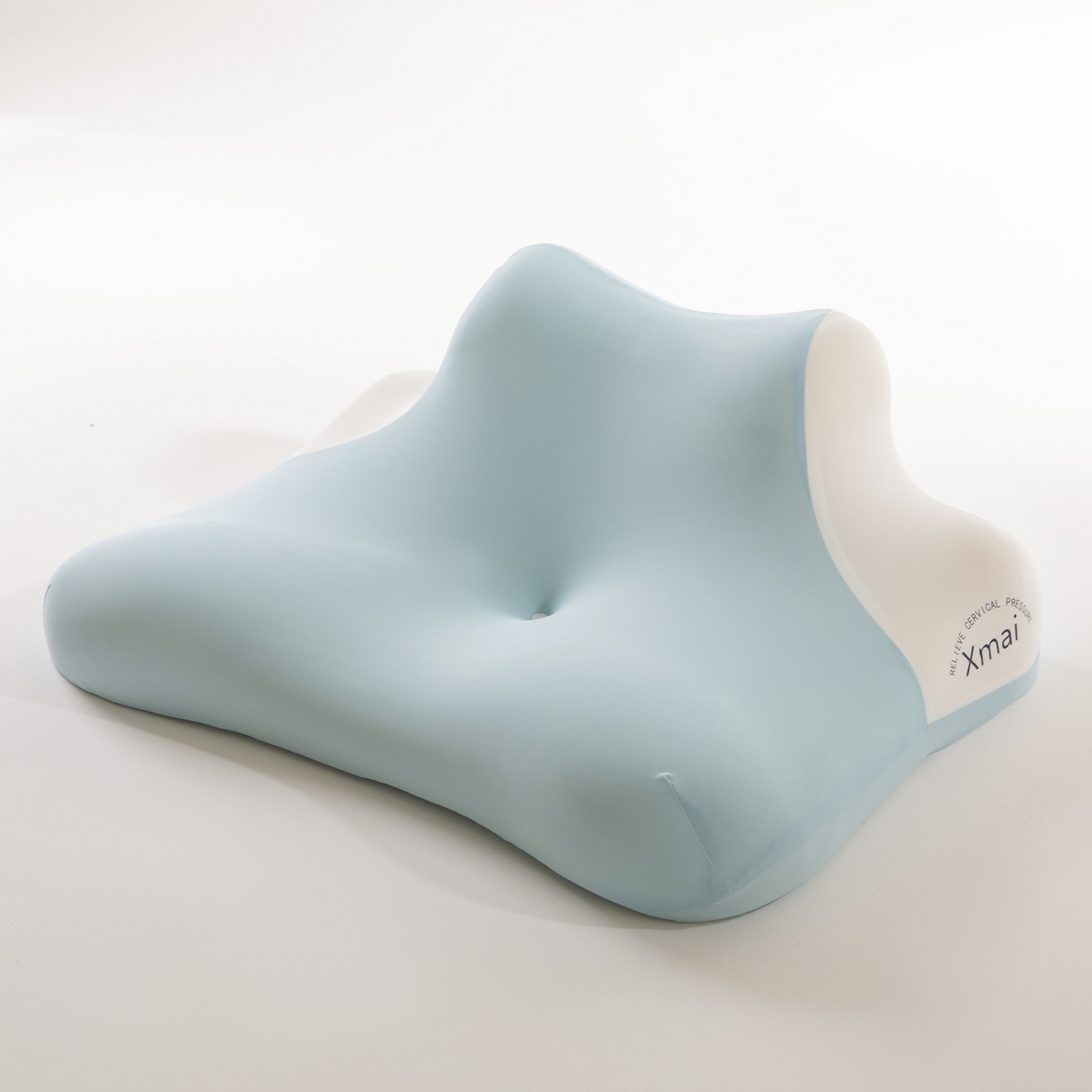 芯奇想 2025新款多功能慢回弹枕趴睡枕枕头枕芯单枕芯 冰晶蓝 40x60x23cm单枕/只