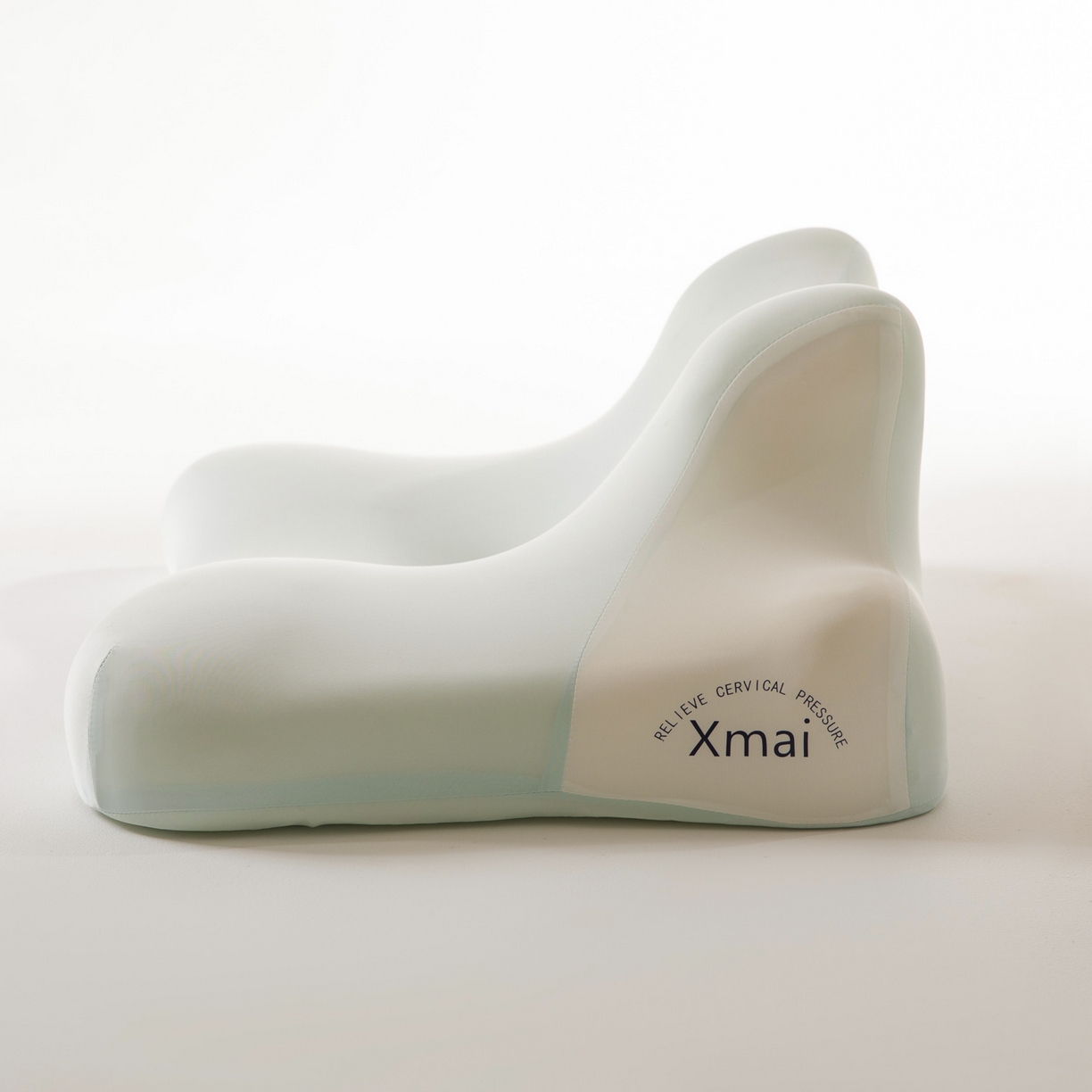 91家纺网 家纺一手货源 找家纺 芯奇想 2025新款多功能慢回弹枕趴睡枕枕头枕芯单枕芯 冰晶绿 40x60x23cm单枕/只