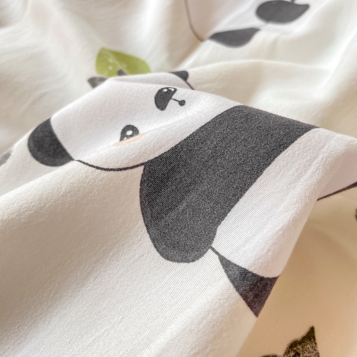 91家纺网 家纺一手货源 找家纺 芷凡家纺 2025新款水洗棉双层纱学生三件套四件套学生宿舍上下铺三件套 爱你熊宝