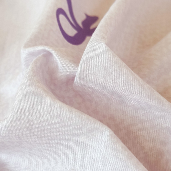 91家纺网 家纺一手货源 找家纺 海岛哥哥 2025新款开学季云柔棉韩式ins减龄花边款卡通四件套-学生款花边款系列（可提供买家秀） 花边款-蝴蝶结紫