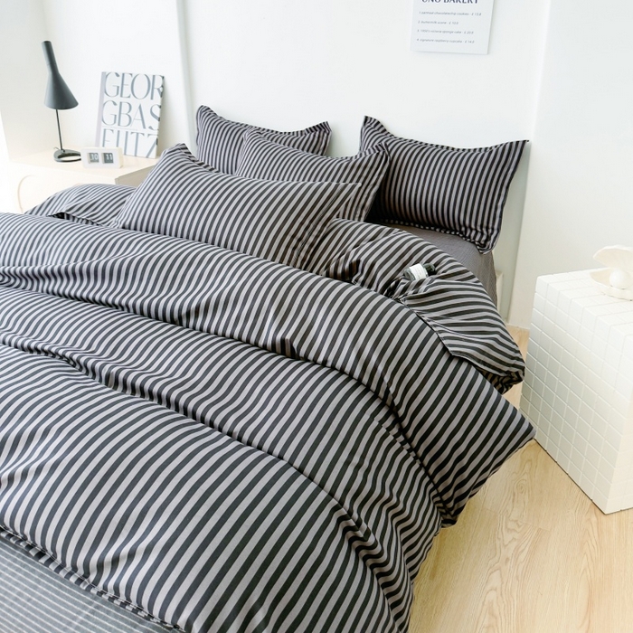 91家纺网 家纺一手货源 找家纺 简冠家纺 2025直播爆款北欧风亲肤植物羊绒磨毛四件套 流年时光