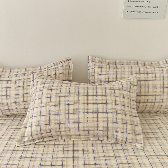 91家纺网 家纺一手货源 找家纺 简冠家纺 2025直播爆款北欧风亲肤植物羊绒磨毛四件套 意境