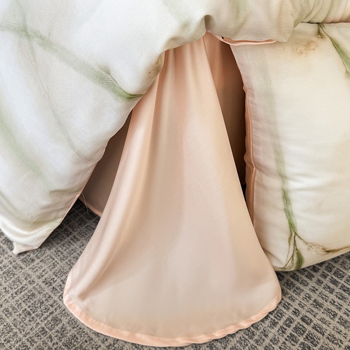 91家纺网 家纺一手货源 找家纺 绒棉世家 2025新款60贡缎数码印花长绒棉全棉四件套 墨染丹青