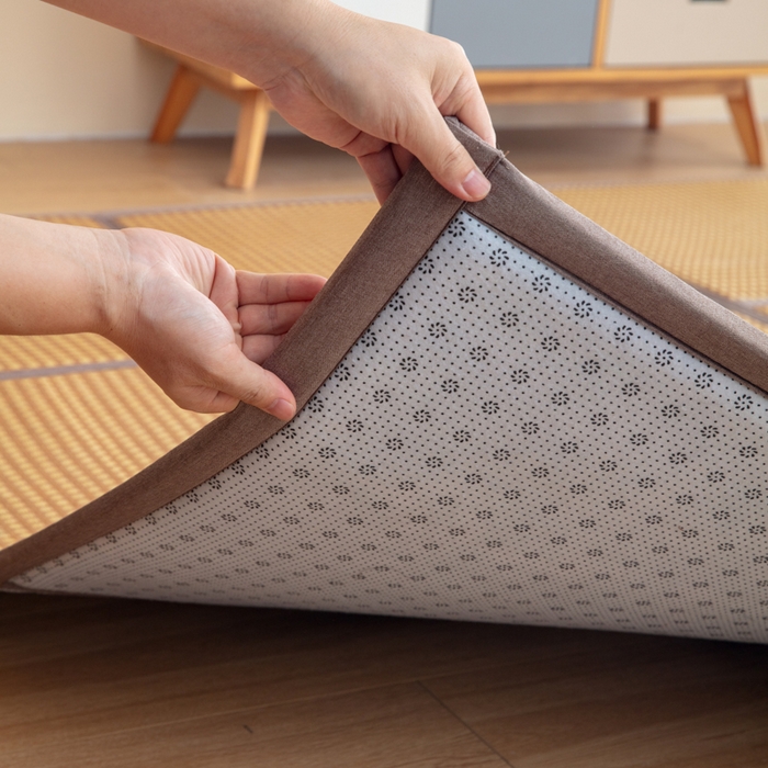 91家纺网 家纺一手货源 找家纺 （总）北辰 2025新款席子凉席拼接地垫可折叠床垫床边垫打地铺神器