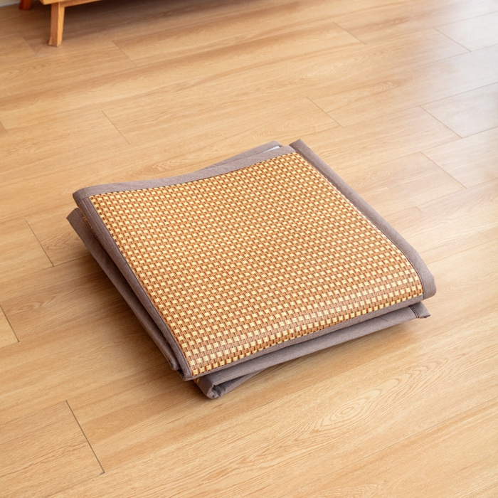 91家纺网 家纺一手货源 找家纺 （总）北辰 2025新款席子凉席拼接地垫可折叠床垫床边垫打地铺神器