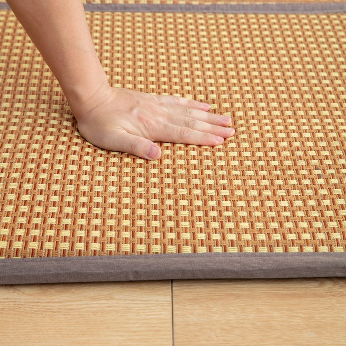91家纺网 家纺一手货源 找家纺 （总）北辰 2025新款席子凉席拼接地垫可折叠床垫床边垫打地铺神器