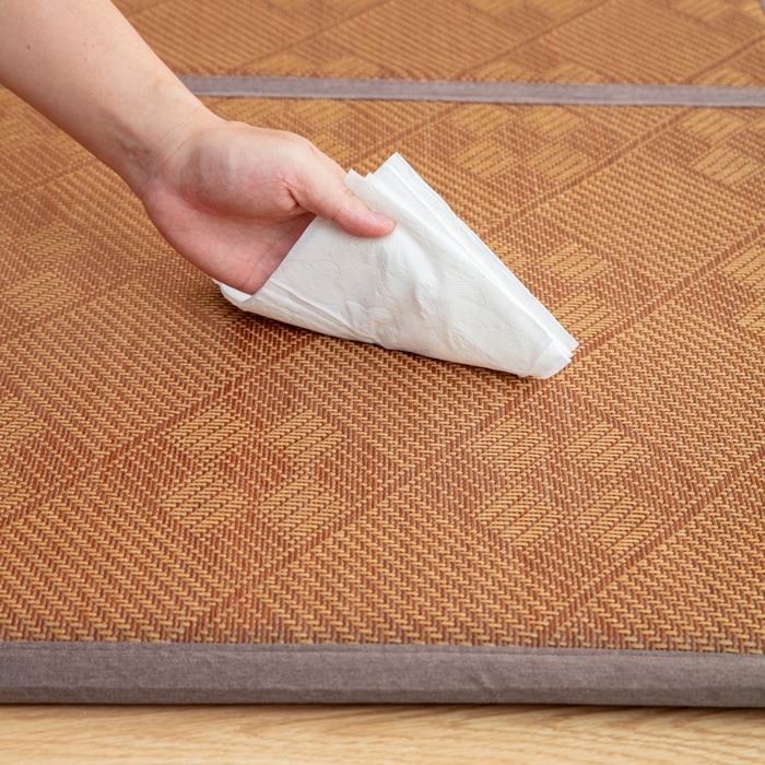 91家纺网 家纺一手货源 找家纺 北辰 2025新款席子凉席拼接地垫可折叠床垫床边垫打地铺神器 罗马格调