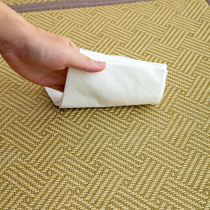 91家纺网 家纺一手货源 找家纺 北辰 2025新款席子凉席拼接地垫可折叠床垫床边垫打地铺神器 绿饼干