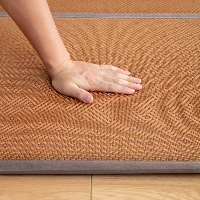 91家纺网 家纺一手货源 找家纺 北辰 2025新款席子凉席拼接地垫可折叠床垫床边垫打地铺神器 青春岁月