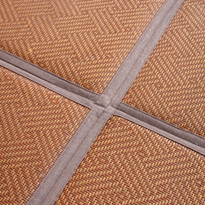 91家纺网 家纺一手货源 找家纺 北辰 2025新款席子凉席拼接地垫可折叠床垫床边垫打地铺神器 青春岁月