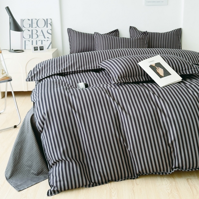 91家纺网 家纺一手货源 找家纺 简冠家纺 2025新款印花植物羊绒磨毛四件套 流年时光