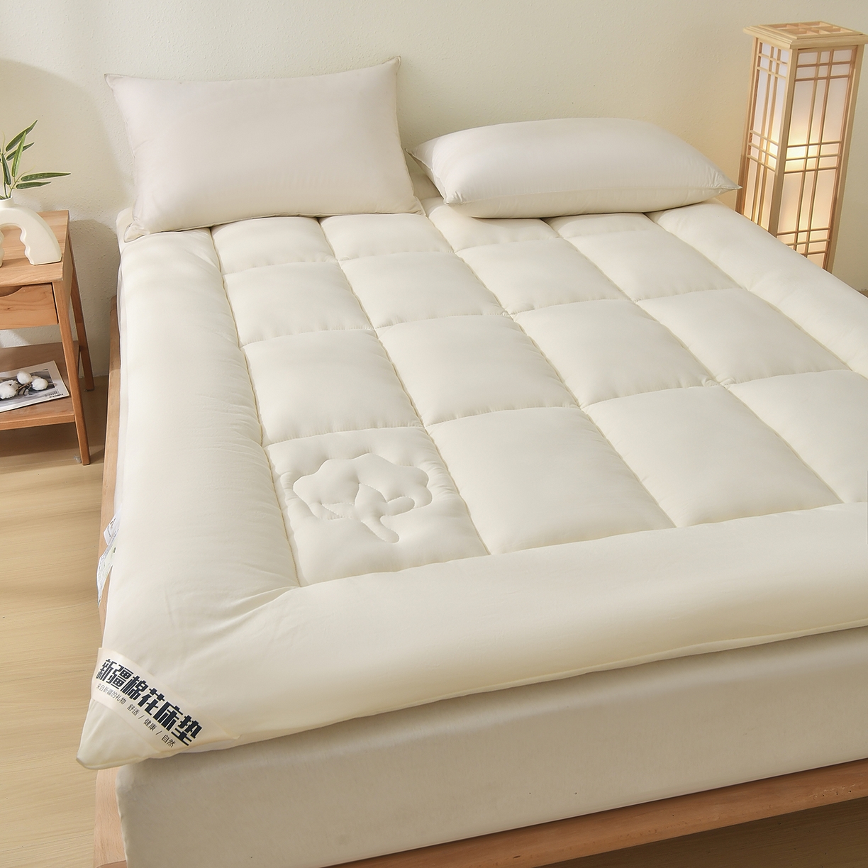 91家纺网 家纺一手货源 找家纺 （总）初相识被业 2025新款新疆棉花床垫学生宿舍床褥子垫被软垫棉花垫子