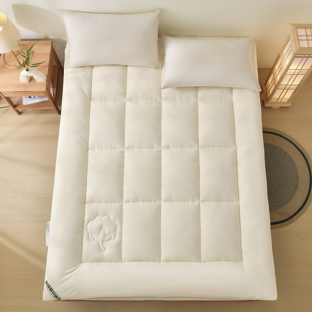 91家纺网 家纺一手货源 找家纺 （总）初相识被业 2025新款新疆棉花床垫学生宿舍床褥子垫被软垫棉花垫子