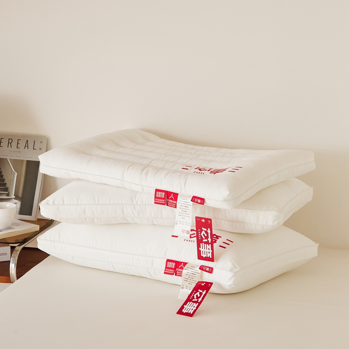 91家纺网 家纺一手货源 找家纺 （总）境月枕芯坊 2025新款芯事7A抗菌四防枕