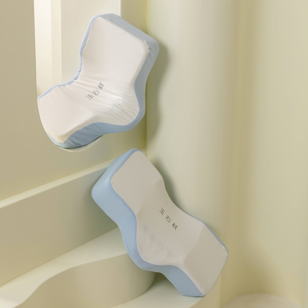 91家纺网 家纺一手货源 找家纺 （总）枕芯真意 2025新款记忆棉玉石磁疗护颈枕枕头枕芯