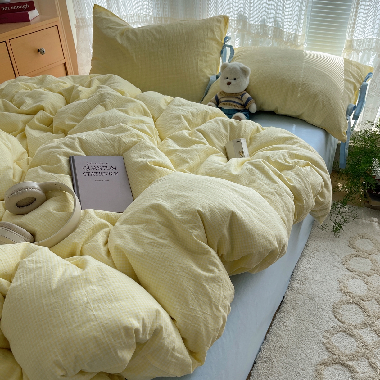 91家纺网 家纺一手货源 找家纺 （总）繁花家居 2025新款超软少女手札系列学生季三件套四件套