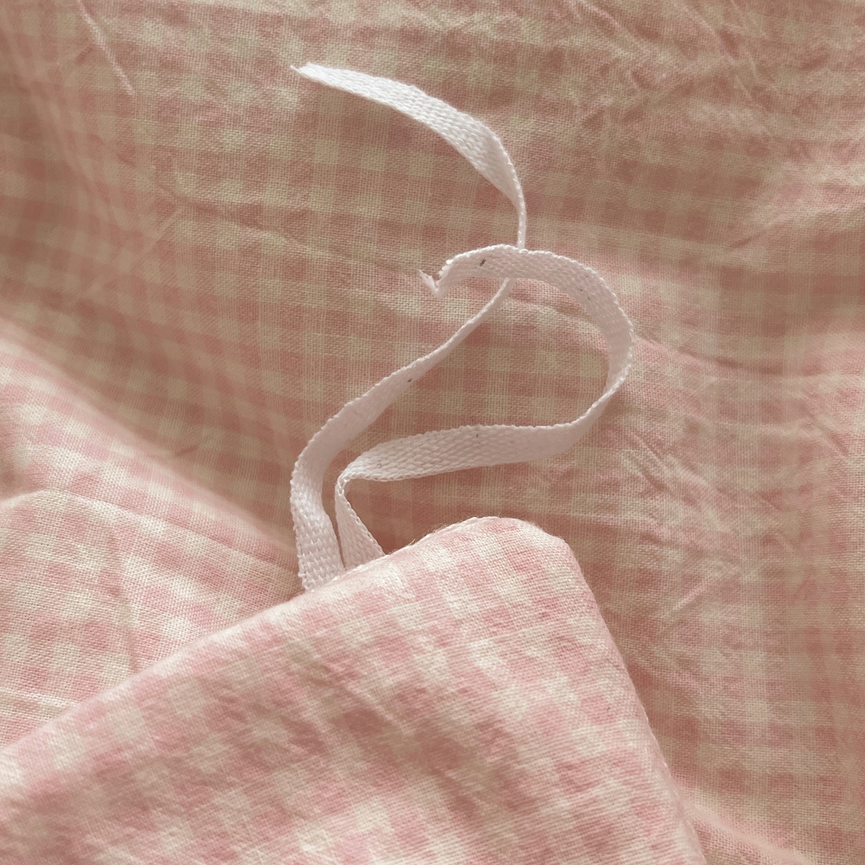 91家纺网 家纺一手货源 找家纺 繁花家居 2025新款超软少女手札系列学生季三件套四件套 少女-粉格+海盐蓝