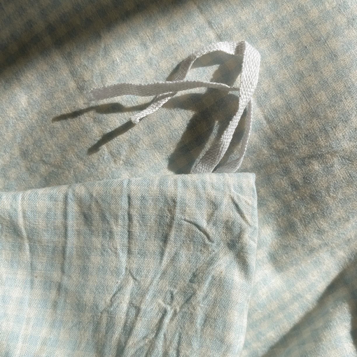 91家纺网 家纺一手货源 找家纺 繁花家居 2025新款超软少女手札系列学生季三件套四件套 少女-蓝格+奶油黄