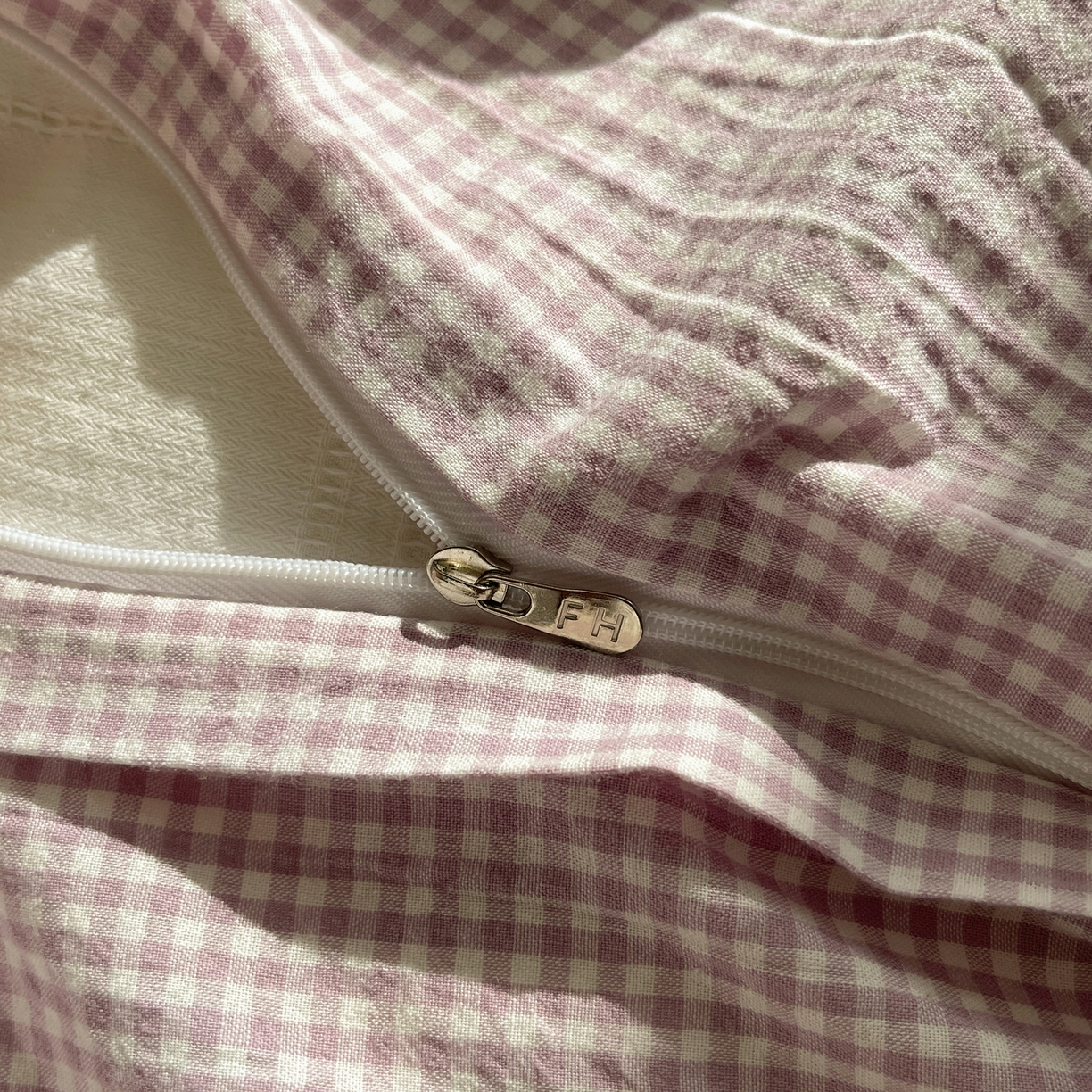 91家纺网 家纺一手货源 找家纺 繁花家居 2025新款超软少女手札系列学生季三件套四件套 少女-紫格+奶油黄