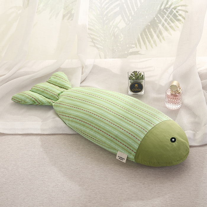 91家纺网 家纺一手货源 找家纺 （总）明星枕业 2025新款全棉纯棉水洗棉年年有鱼荞麦壳枕头 枕头枕芯