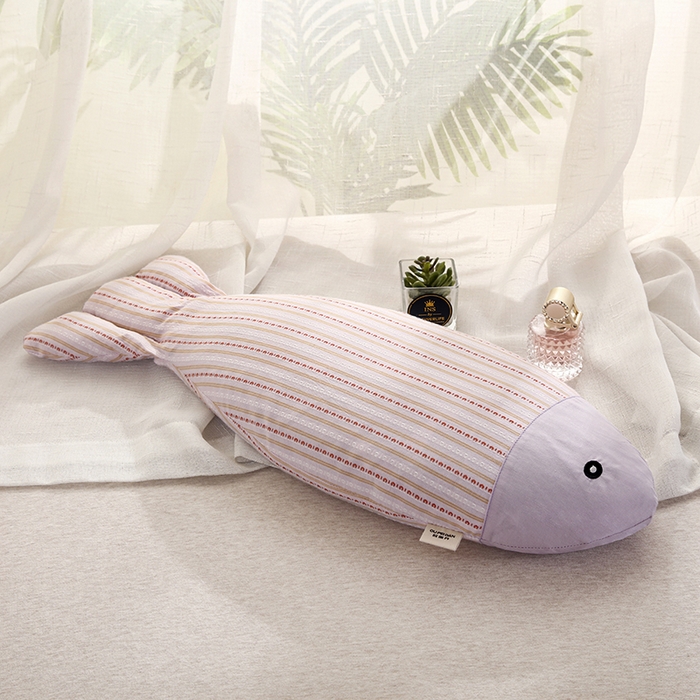 91家纺网 家纺一手货源 找家纺 （总）明星枕业 2025新款全棉纯棉水洗棉年年有鱼荞麦壳枕头 枕头枕芯