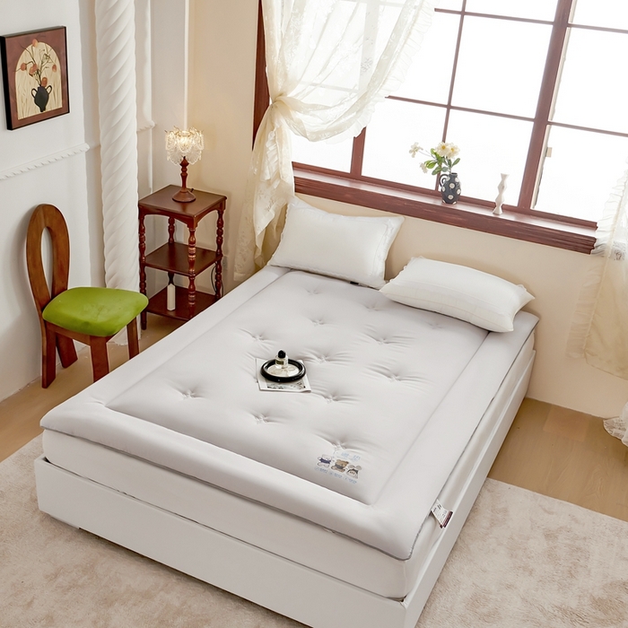 91家纺网 家纺一手货源 找家纺 林希 2025新款保暖软床垫床褥子榻榻米软床垫学生上下铺垫子（小暖垫系列） 灰色