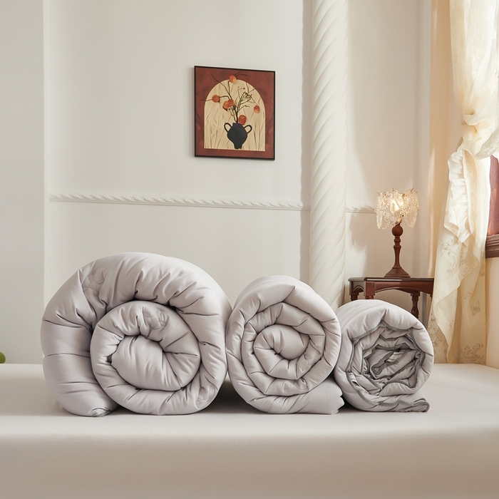 91家纺网 家纺一手货源 找家纺 林希 2025新款保暖软床垫床褥子榻榻米软床垫学生上下铺垫子（小暖垫系列） 灰色