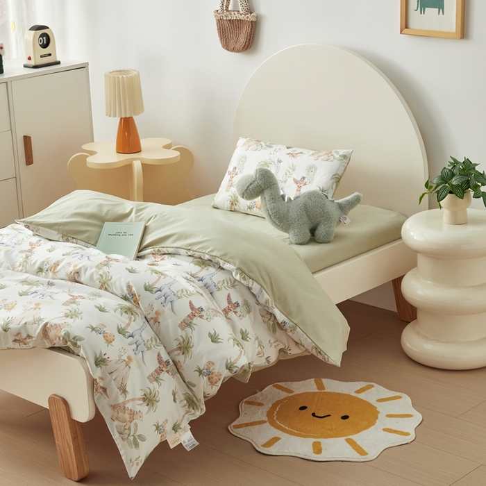 91家纺网 家纺一手货源 找家纺 （总）荷马之梦 2025新款梦境系列—全棉40s数码印花原创手绘小版儿童幼儿园套件