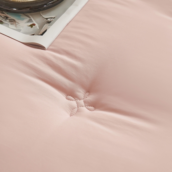 91家纺网 家纺一手货源 找家纺 林希 2025新款保暖软床垫床褥子榻榻米软床垫学生上下铺垫子（小暖垫系列） 粉色