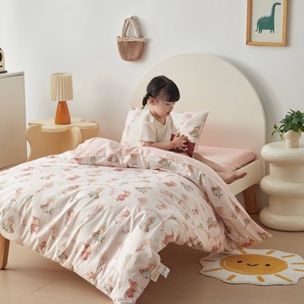 荷马之梦 2025新款梦境系列—全棉40s数码印花原创手绘小版儿童幼儿园套件 糖果女孩