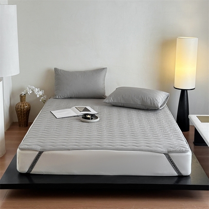 三味舒屋 2025新款双面全棉软床垫-曼波 曼波灰