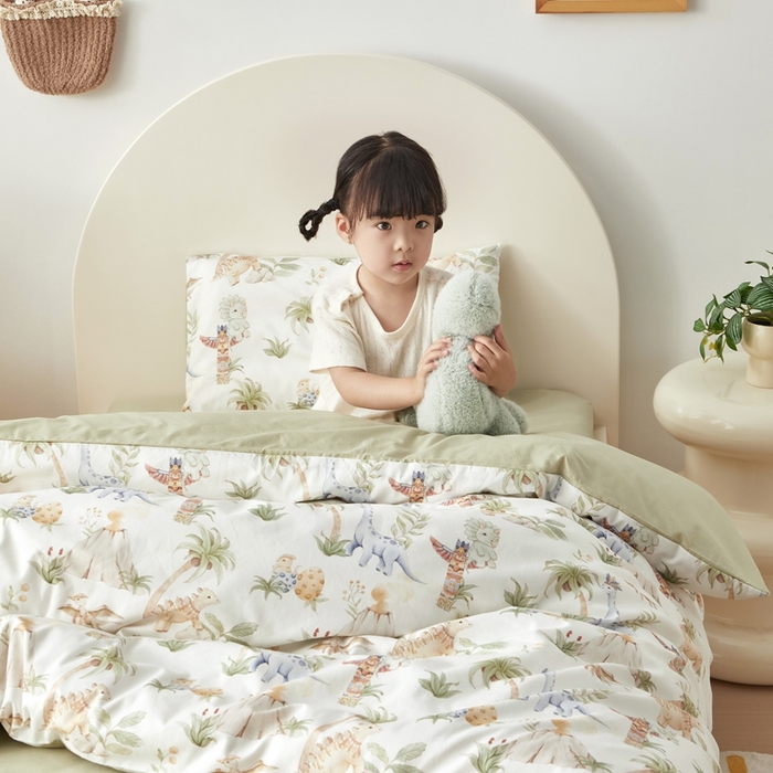 91家纺网 家纺一手货源 找家纺 （总）荷马之梦 2025新款梦境系列—全棉40s数码印花原创手绘小版儿童幼儿园套件